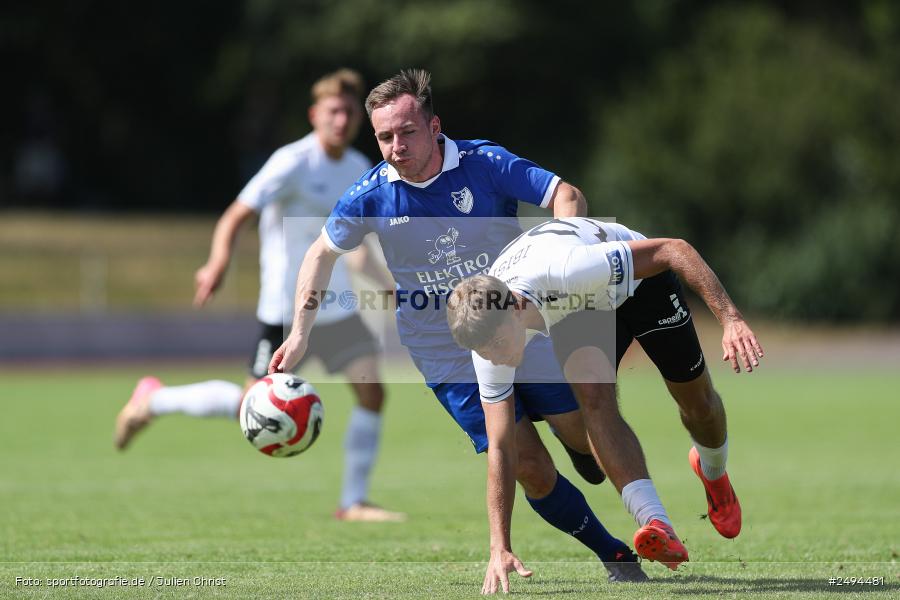 sport, action, Toto-Pokal Runde 1, Sportgelände, Fussball, FCS, FC06, Bad Kissingen, BFV, 19.07.2025, 1. FC Schweinfurt 1905, 1. FC 06 Bad Kissingen - Bild-ID: 2494481