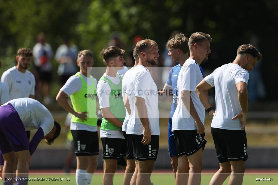 sport, action, Toto-Pokal Runde 1, Sportgelände, Fussball, FCS, FC06, Bad Kissingen, BFV, 19.07.2025, 1. FC Schweinfurt 1905, 1. FC 06 Bad Kissingen - Bild-ID: 2494487