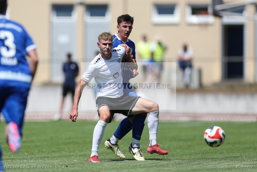 sport, action, Toto-Pokal Runde 1, Sportgelände, Fussball, FCS, FC06, Bad Kissingen, BFV, 19.07.2025, 1. FC Schweinfurt 1905, 1. FC 06 Bad Kissingen - Bild-ID: 2494490