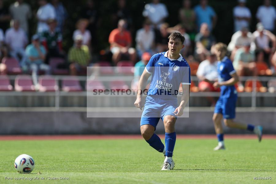 sport, action, Toto-Pokal Runde 1, Sportgelände, Fussball, FCS, FC06, Bad Kissingen, BFV, 19.07.2025, 1. FC Schweinfurt 1905, 1. FC 06 Bad Kissingen - Bild-ID: 2494495