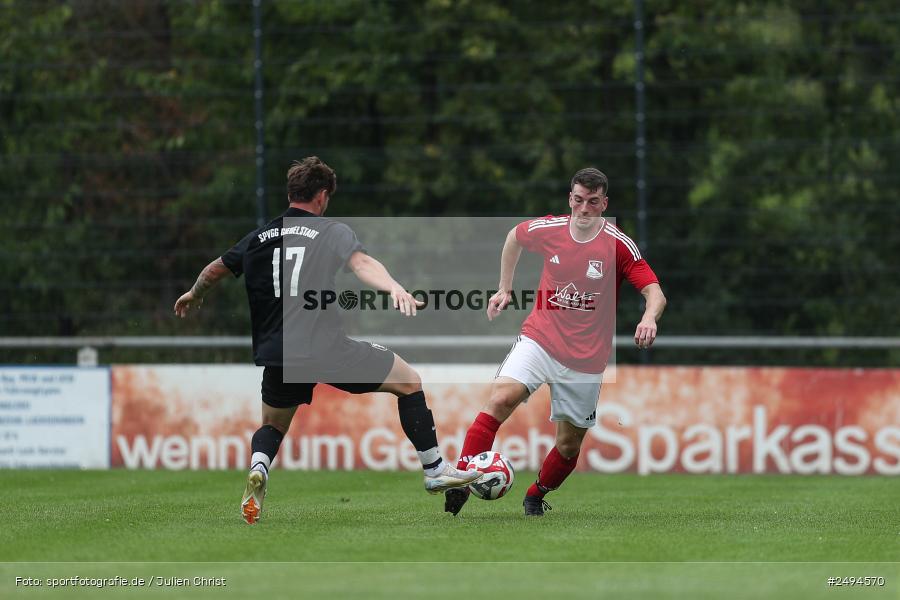 sport, action, Sportgelände, SpVgg Giebelstadt, SVB, SV Birkenfeld, GIE, Fussball, Birkenfeld, Bezirksliga Unterfranken West, BFV, 20.07.2025, 1. Spieltag - Bild-ID: 2494570