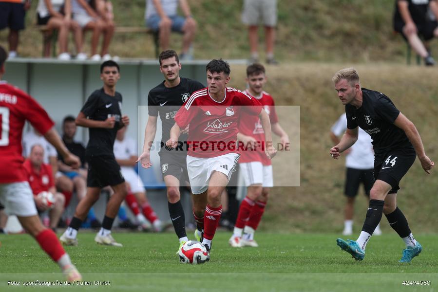 sport, action, Sportgelände, SpVgg Giebelstadt, SVB, SV Birkenfeld, GIE, Fussball, Birkenfeld, Bezirksliga Unterfranken West, BFV, 20.07.2025, 1. Spieltag - Bild-ID: 2494580