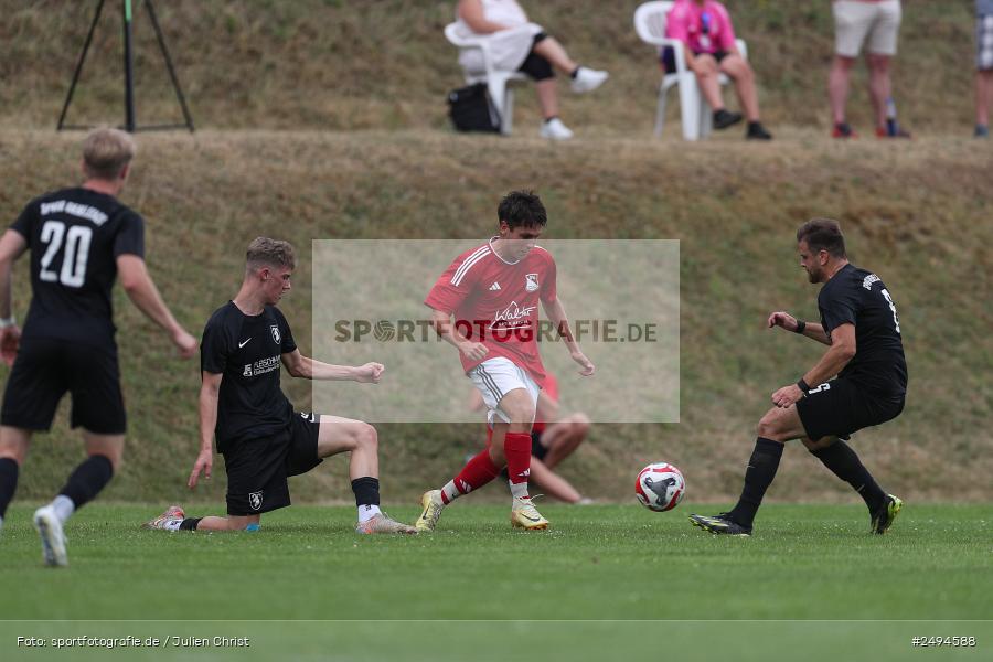 sport, action, Sportgelände, SpVgg Giebelstadt, SVB, SV Birkenfeld, GIE, Fussball, Birkenfeld, Bezirksliga Unterfranken West, BFV, 20.07.2025, 1. Spieltag - Bild-ID: 2494588