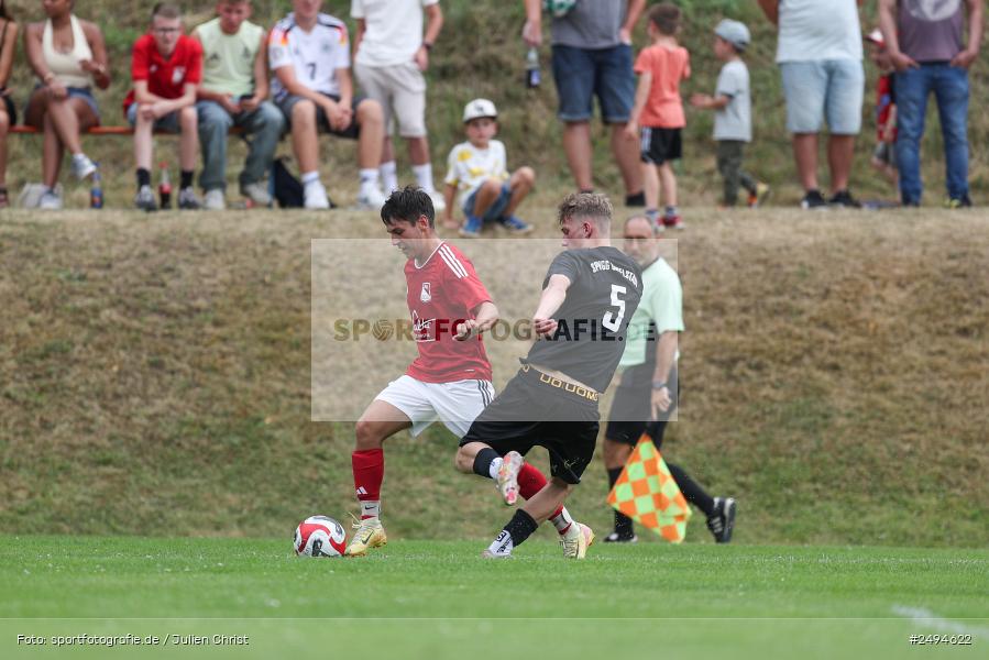 sport, action, Sportgelände, SpVgg Giebelstadt, SVB, SV Birkenfeld, GIE, Fussball, Birkenfeld, Bezirksliga Unterfranken West, BFV, 20.07.2025, 1. Spieltag - Bild-ID: 2494622