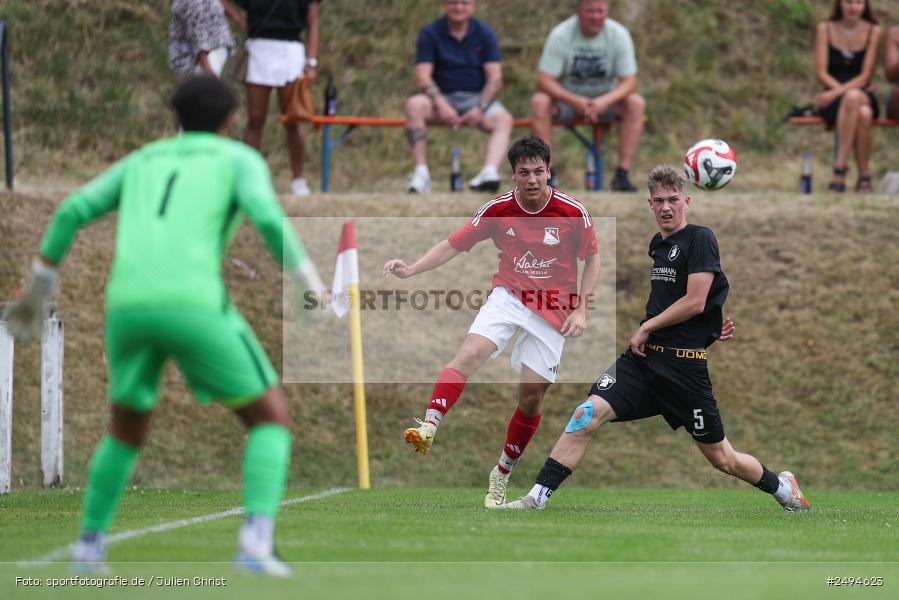 sport, action, Sportgelände, SpVgg Giebelstadt, SVB, SV Birkenfeld, GIE, Fussball, Birkenfeld, Bezirksliga Unterfranken West, BFV, 20.07.2025, 1. Spieltag - Bild-ID: 2494623