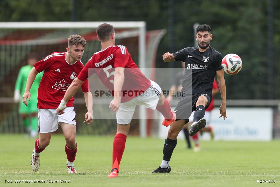 sport, action, Sportgelände, SpVgg Giebelstadt, SVB, SV Birkenfeld, GIE, Fussball, Birkenfeld, Bezirksliga Unterfranken West, BFV, 20.07.2025, 1. Spieltag - Bild-ID: 2494658