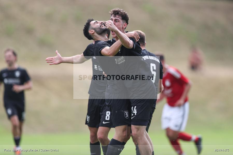 sport, action, Sportgelände, SpVgg Giebelstadt, SVB, SV Birkenfeld, GIE, Fussball, Birkenfeld, Bezirksliga Unterfranken West, BFV, 20.07.2025, 1. Spieltag - Bild-ID: 2494675