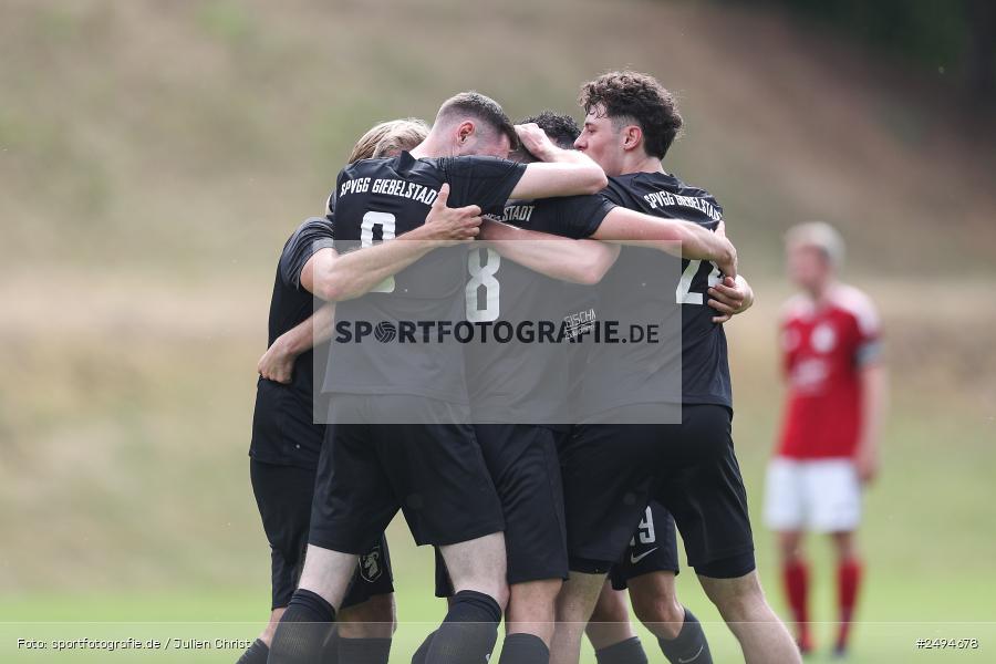 sport, action, Sportgelände, SpVgg Giebelstadt, SVB, SV Birkenfeld, GIE, Fussball, Birkenfeld, Bezirksliga Unterfranken West, BFV, 20.07.2025, 1. Spieltag - Bild-ID: 2494678