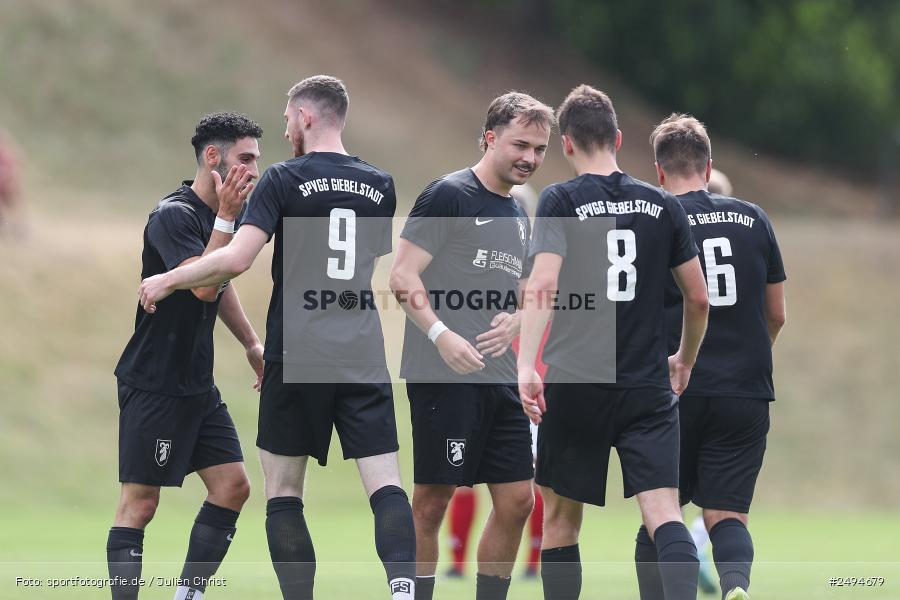 sport, action, Sportgelände, SpVgg Giebelstadt, SVB, SV Birkenfeld, GIE, Fussball, Birkenfeld, Bezirksliga Unterfranken West, BFV, 20.07.2025, 1. Spieltag - Bild-ID: 2494679
