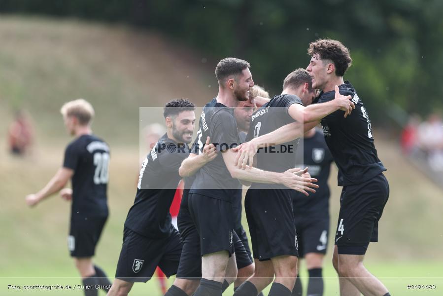 sport, action, Sportgelände, SpVgg Giebelstadt, SVB, SV Birkenfeld, GIE, Fussball, Birkenfeld, Bezirksliga Unterfranken West, BFV, 20.07.2025, 1. Spieltag - Bild-ID: 2494680