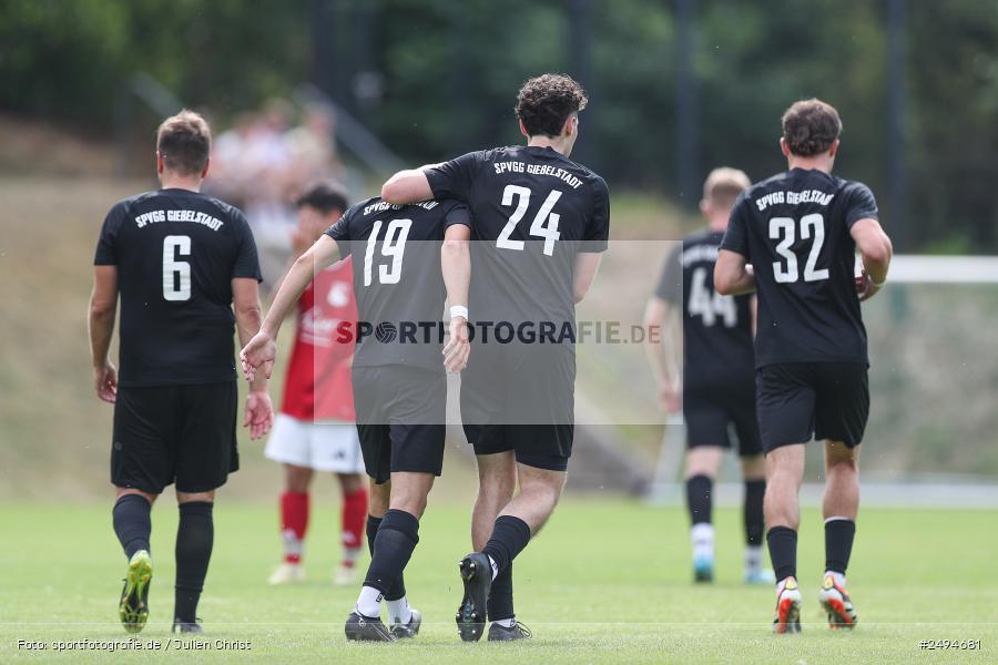 sport, action, Sportgelände, SpVgg Giebelstadt, SVB, SV Birkenfeld, GIE, Fussball, Birkenfeld, Bezirksliga Unterfranken West, BFV, 20.07.2025, 1. Spieltag - Bild-ID: 2494681 sport, action, Sportgelände, SpVgg Giebelstadt, SVB, SV Birkenfeld, GIE, Fussball, Birkenfeld, Bezirksliga Unterfranken West, BFV, 20.07.2025, 1. Spieltag - Bild-ID: 2494681