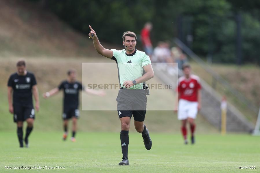 sport, action, Sportgelände, SpVgg Giebelstadt, SVB, SV Birkenfeld, GIE, Fussball, Birkenfeld, Bezirksliga Unterfranken West, BFV, 20.07.2025, 1. Spieltag - Bild-ID: 2494688
