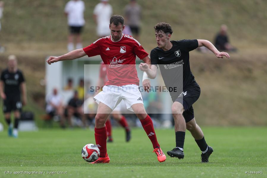 sport, action, Sportgelände, SpVgg Giebelstadt, SVB, SV Birkenfeld, GIE, Fussball, Birkenfeld, Bezirksliga Unterfranken West, BFV, 20.07.2025, 1. Spieltag - Bild-ID: 2494690
