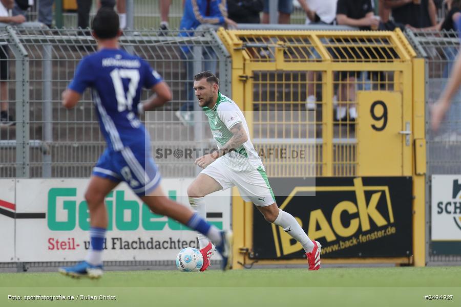Stadion am Schönbusch, Aschaffenburg, 25.07.2025, sport, action, Fussball, BFV, 1. Spieltag, Regionalliga Bayern, SGF, SVA, SpVgg Greuther Fürth II, SV Viktoria Aschaffenburg - Bild-ID: 2494927