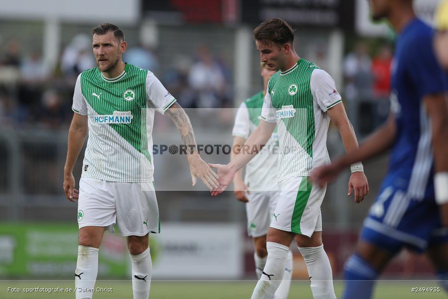 Stadion am Schönbusch, Aschaffenburg, 25.07.2025, sport, action, Fussball, BFV, 1. Spieltag, Regionalliga Bayern, SGF, SVA, SpVgg Greuther Fürth II, SV Viktoria Aschaffenburg - Bild-ID: 2494935