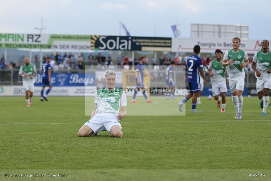 Stadion am Schönbusch, Aschaffenburg, 25.07.2025, sport, action, Fussball, BFV, 1. Spieltag, Regionalliga Bayern, SGF, SVA, SpVgg Greuther Fürth II, SV Viktoria Aschaffenburg - Bild-ID: 2494936