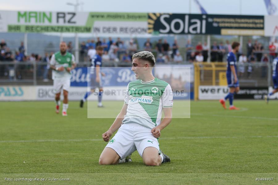 Stadion am Schönbusch, Aschaffenburg, 25.07.2025, sport, action, Fussball, BFV, 1. Spieltag, Regionalliga Bayern, SGF, SVA, SpVgg Greuther Fürth II, SV Viktoria Aschaffenburg - Bild-ID: 2494937