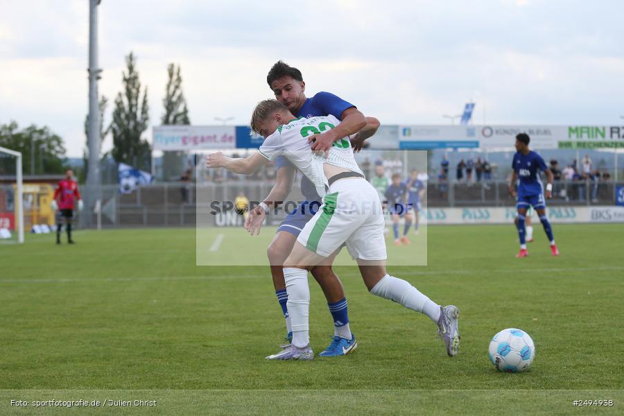 Stadion am Schönbusch, Aschaffenburg, 25.07.2025, sport, action, Fussball, BFV, 1. Spieltag, Regionalliga Bayern, SGF, SVA, SpVgg Greuther Fürth II, SV Viktoria Aschaffenburg - Bild-ID: 2494938
