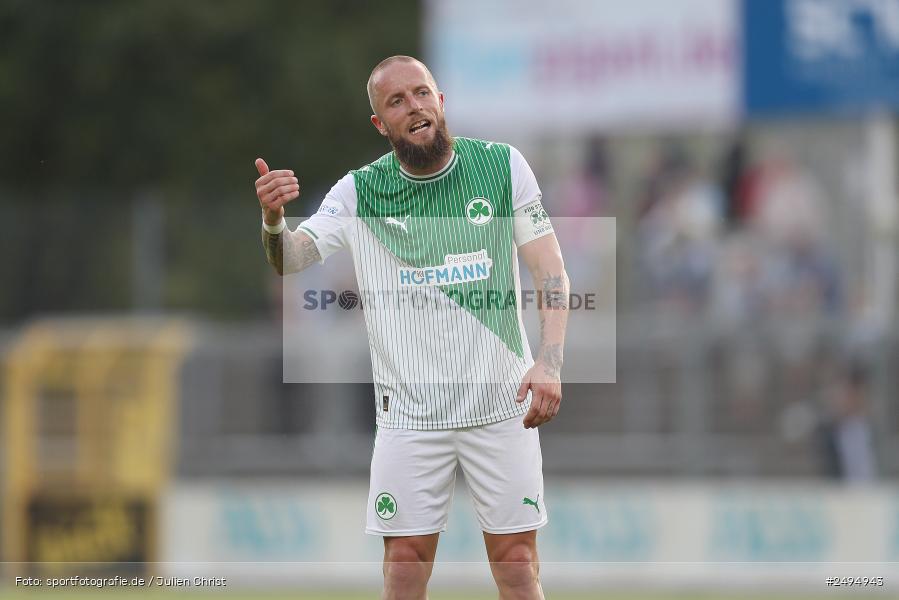 Stadion am Schönbusch, Aschaffenburg, 25.07.2025, sport, action, Fussball, BFV, 1. Spieltag, Regionalliga Bayern, SGF, SVA, SpVgg Greuther Fürth II, SV Viktoria Aschaffenburg - Bild-ID: 2494943