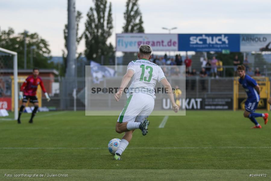 sport, action, Stadion am Schönbusch, SpVgg Greuther Fürth II, SVA, SV Viktoria Aschaffenburg, SGF, Regionalliga Bayern, Fussball, BFV, Aschaffenburg, 25.07.2025, 1. Spieltag - Bild-ID: 2494972