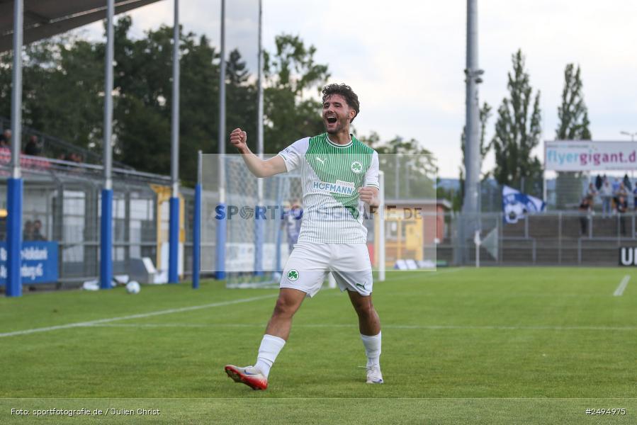 sport, action, Stadion am Schönbusch, SpVgg Greuther Fürth II, SVA, SV Viktoria Aschaffenburg, SGF, Regionalliga Bayern, Fussball, BFV, Aschaffenburg, 25.07.2025, 1. Spieltag - Bild-ID: 2494975