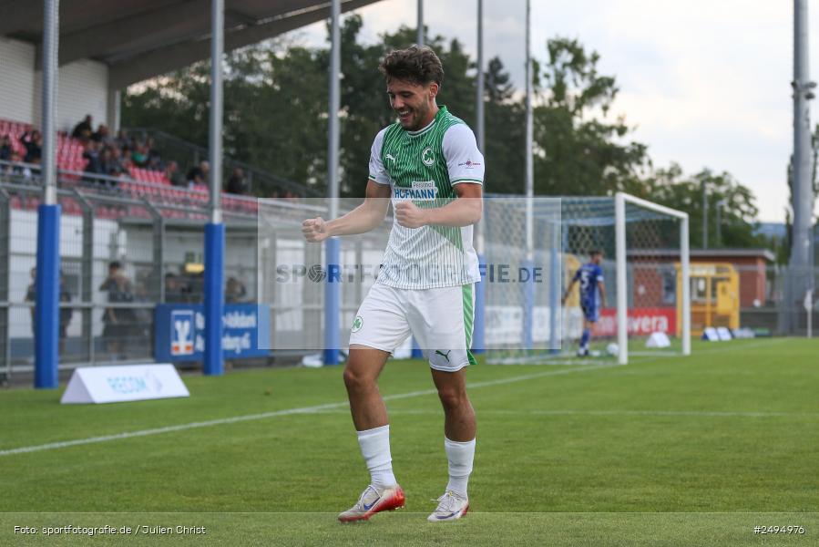 sport, action, Stadion am Schönbusch, SpVgg Greuther Fürth II, SVA, SV Viktoria Aschaffenburg, SGF, Regionalliga Bayern, Fussball, BFV, Aschaffenburg, 25.07.2025, 1. Spieltag - Bild-ID: 2494976