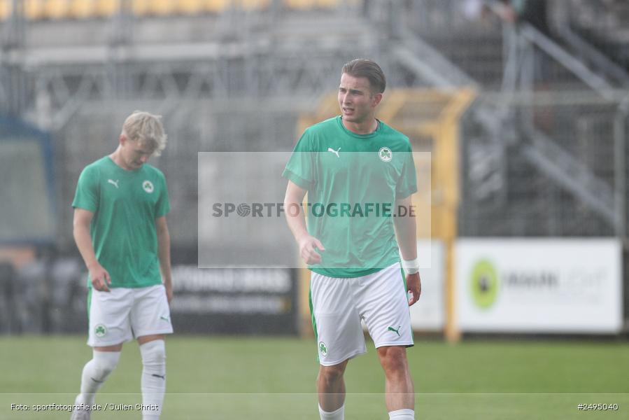 sport, action, Stadion am Schönbusch, SpVgg Greuther Fürth II, SVA, SV Viktoria Aschaffenburg, SGF, Regionalliga Bayern, Fussball, BFV, Aschaffenburg, 25.07.2025, 1. Spieltag - Bild-ID: 2495040
