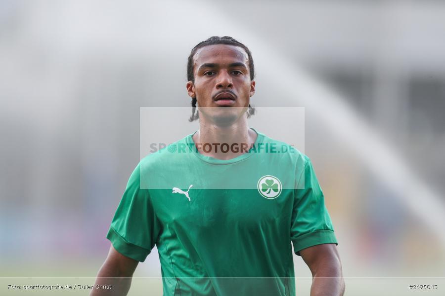 sport, action, Stadion am Schönbusch, SpVgg Greuther Fürth II, SVA, SV Viktoria Aschaffenburg, SGF, Regionalliga Bayern, Fussball, BFV, Aschaffenburg, 25.07.2025, 1. Spieltag - Bild-ID: 2495043