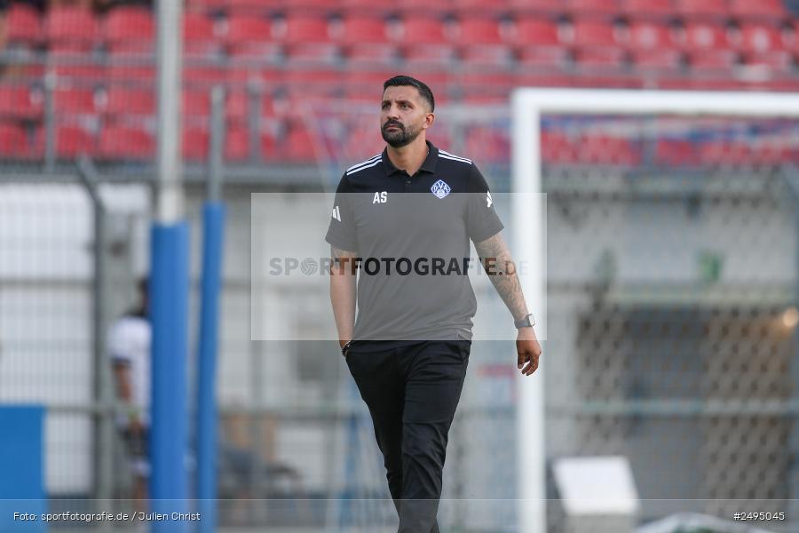 sport, action, Stadion am Schönbusch, SpVgg Greuther Fürth II, SVA, SV Viktoria Aschaffenburg, SGF, Regionalliga Bayern, Fussball, BFV, Aschaffenburg, 25.07.2025, 1. Spieltag - Bild-ID: 2495045
