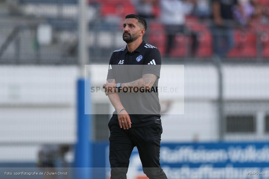 sport, action, Stadion am Schönbusch, SpVgg Greuther Fürth II, SVA, SV Viktoria Aschaffenburg, SGF, Regionalliga Bayern, Fussball, BFV, Aschaffenburg, 25.07.2025, 1. Spieltag - Bild-ID: 2495046