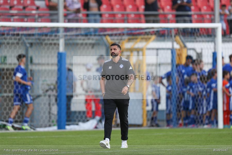 sport, action, Stadion am Schönbusch, SpVgg Greuther Fürth II, SVA, SV Viktoria Aschaffenburg, SGF, Regionalliga Bayern, Fussball, BFV, Aschaffenburg, 25.07.2025, 1. Spieltag - Bild-ID: 2495047