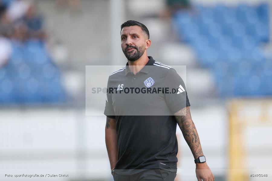 sport, action, Stadion am Schönbusch, SpVgg Greuther Fürth II, SVA, SV Viktoria Aschaffenburg, SGF, Regionalliga Bayern, Fussball, BFV, Aschaffenburg, 25.07.2025, 1. Spieltag - Bild-ID: 2495048