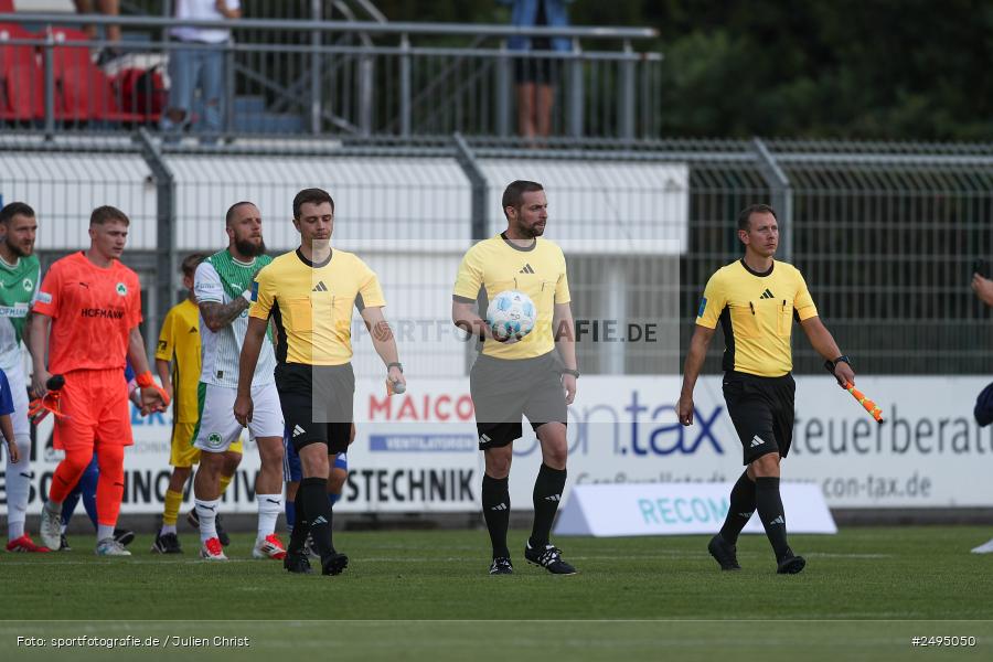 sport, action, Stadion am Schönbusch, SpVgg Greuther Fürth II, SVA, SV Viktoria Aschaffenburg, SGF, Regionalliga Bayern, Fussball, BFV, Aschaffenburg, 25.07.2025, 1. Spieltag - Bild-ID: 2495050