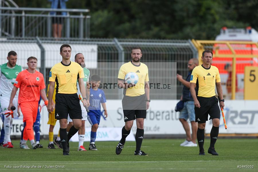 sport, action, Stadion am Schönbusch, SpVgg Greuther Fürth II, SVA, SV Viktoria Aschaffenburg, SGF, Regionalliga Bayern, Fussball, BFV, Aschaffenburg, 25.07.2025, 1. Spieltag - Bild-ID: 2495052