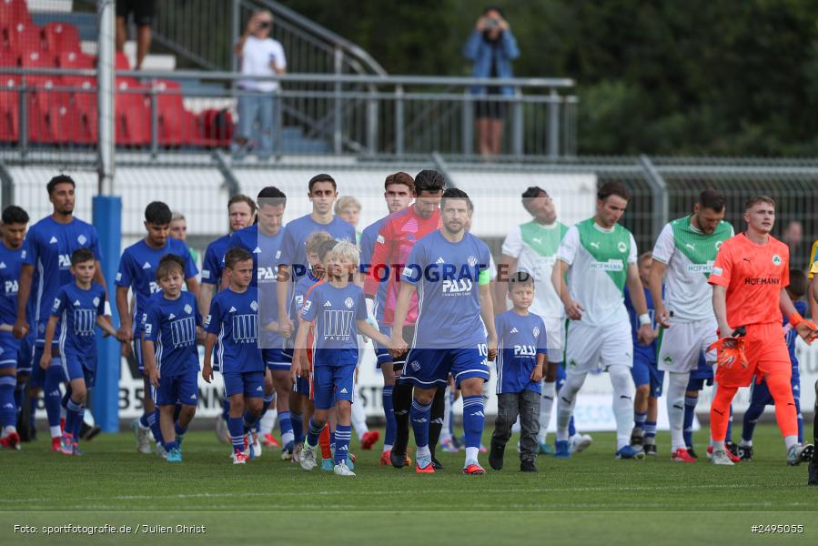 sport, action, Stadion am Schönbusch, SpVgg Greuther Fürth II, SVA, SV Viktoria Aschaffenburg, SGF, Regionalliga Bayern, Fussball, BFV, Aschaffenburg, 25.07.2025, 1. Spieltag - Bild-ID: 2495055