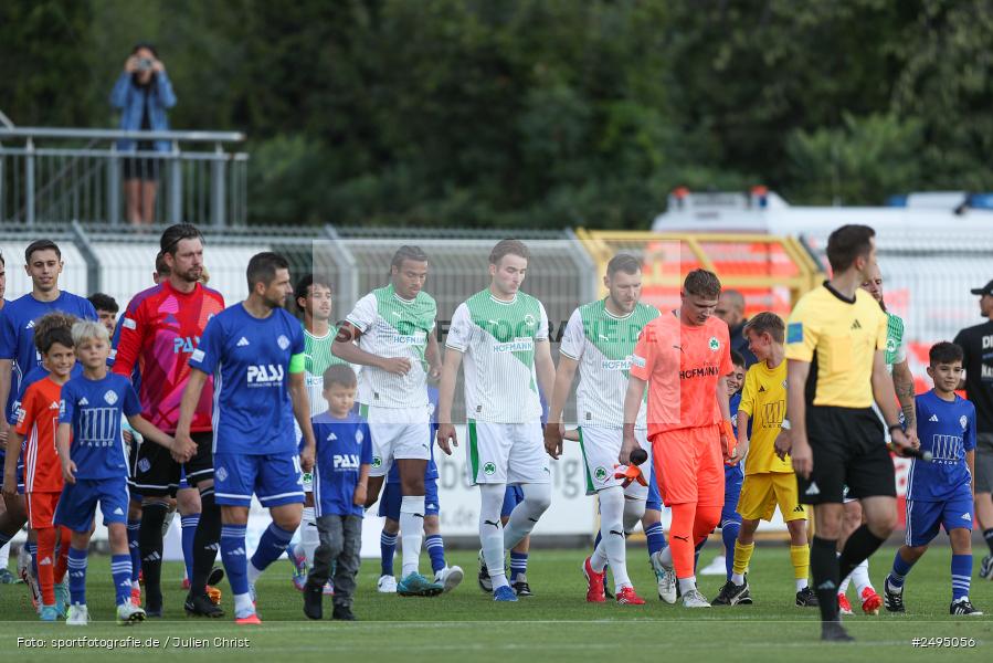 sport, action, Stadion am Schönbusch, SpVgg Greuther Fürth II, SVA, SV Viktoria Aschaffenburg, SGF, Regionalliga Bayern, Fussball, BFV, Aschaffenburg, 25.07.2025, 1. Spieltag - Bild-ID: 2495056
