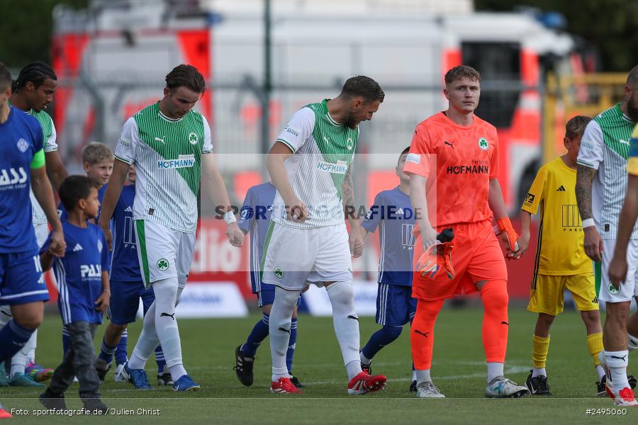 sport, action, Stadion am Schönbusch, SpVgg Greuther Fürth II, SVA, SV Viktoria Aschaffenburg, SGF, Regionalliga Bayern, Fussball, BFV, Aschaffenburg, 25.07.2025, 1. Spieltag - Bild-ID: 2495060