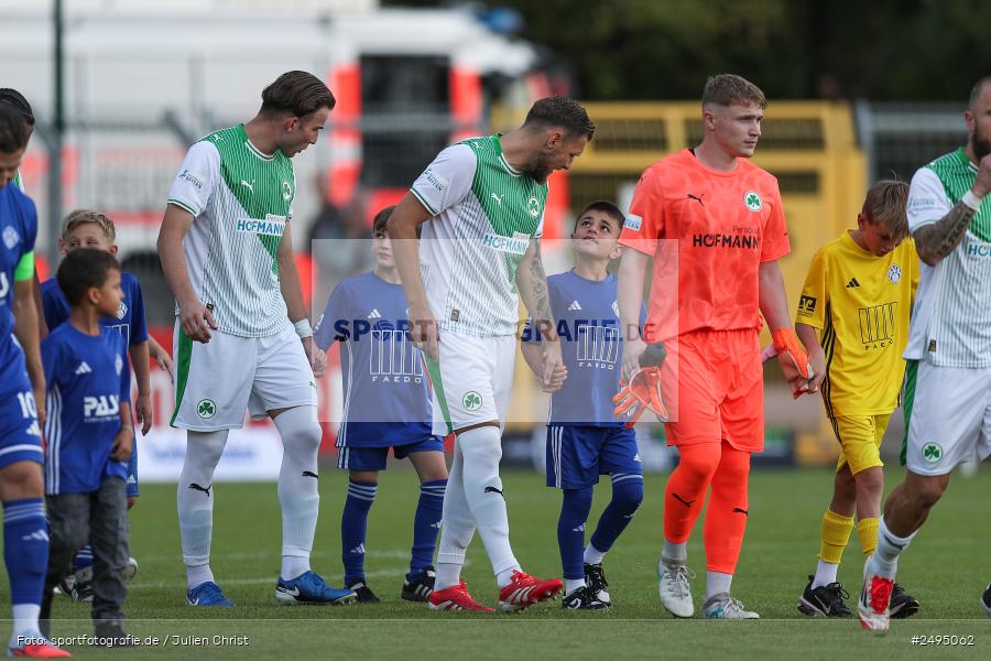 sport, action, Stadion am Schönbusch, SpVgg Greuther Fürth II, SVA, SV Viktoria Aschaffenburg, SGF, Regionalliga Bayern, Fussball, BFV, Aschaffenburg, 25.07.2025, 1. Spieltag - Bild-ID: 2495062