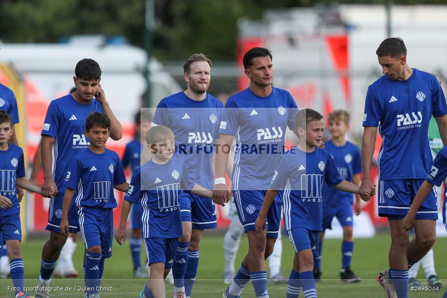 sport, action, Stadion am Schönbusch, SpVgg Greuther Fürth II, SVA, SV Viktoria Aschaffenburg, SGF, Regionalliga Bayern, Fussball, BFV, Aschaffenburg, 25.07.2025, 1. Spieltag - Bild-ID: 2495064