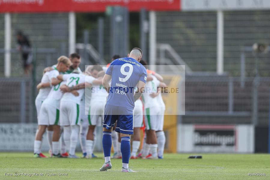 sport, action, Stadion am Schönbusch, SpVgg Greuther Fürth II, SVA, SV Viktoria Aschaffenburg, SGF, Regionalliga Bayern, Fussball, BFV, Aschaffenburg, 25.07.2025, 1. Spieltag - Bild-ID: 2495068