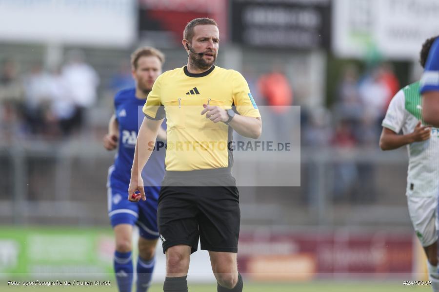 sport, action, Stadion am Schönbusch, SpVgg Greuther Fürth II, SVA, SV Viktoria Aschaffenburg, SGF, Regionalliga Bayern, Fussball, BFV, Aschaffenburg, 25.07.2025, 1. Spieltag - Bild-ID: 2495069