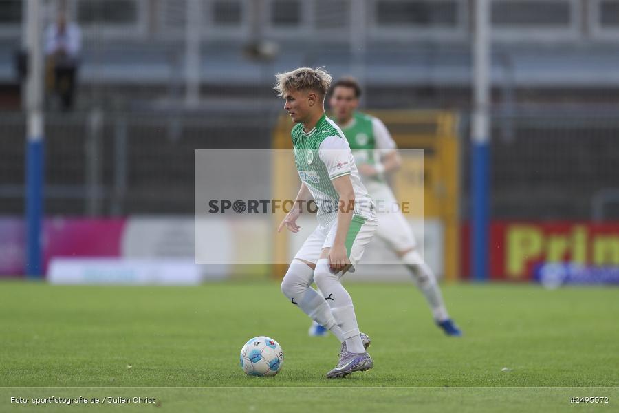 sport, action, Stadion am Schönbusch, SpVgg Greuther Fürth II, SVA, SV Viktoria Aschaffenburg, SGF, Regionalliga Bayern, Fussball, BFV, Aschaffenburg, 25.07.2025, 1. Spieltag - Bild-ID: 2495072