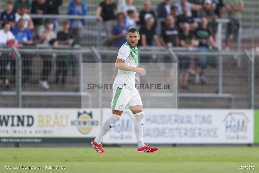 sport, action, Stadion am Schönbusch, SpVgg Greuther Fürth II, SVA, SV Viktoria Aschaffenburg, SGF, Regionalliga Bayern, Fussball, BFV, Aschaffenburg, 25.07.2025, 1. Spieltag - Bild-ID: 2495075