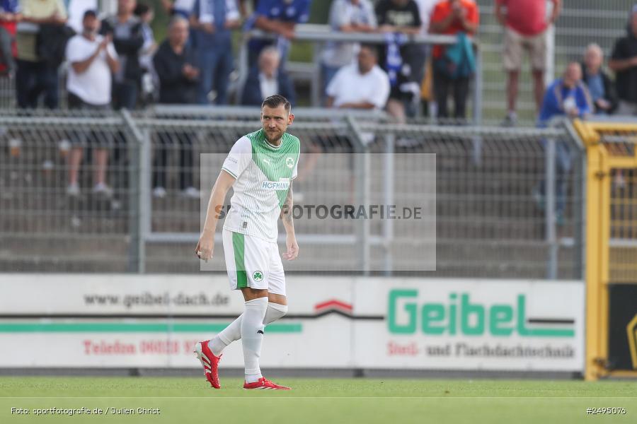 sport, action, Stadion am Schönbusch, SpVgg Greuther Fürth II, SVA, SV Viktoria Aschaffenburg, SGF, Regionalliga Bayern, Fussball, BFV, Aschaffenburg, 25.07.2025, 1. Spieltag - Bild-ID: 2495076