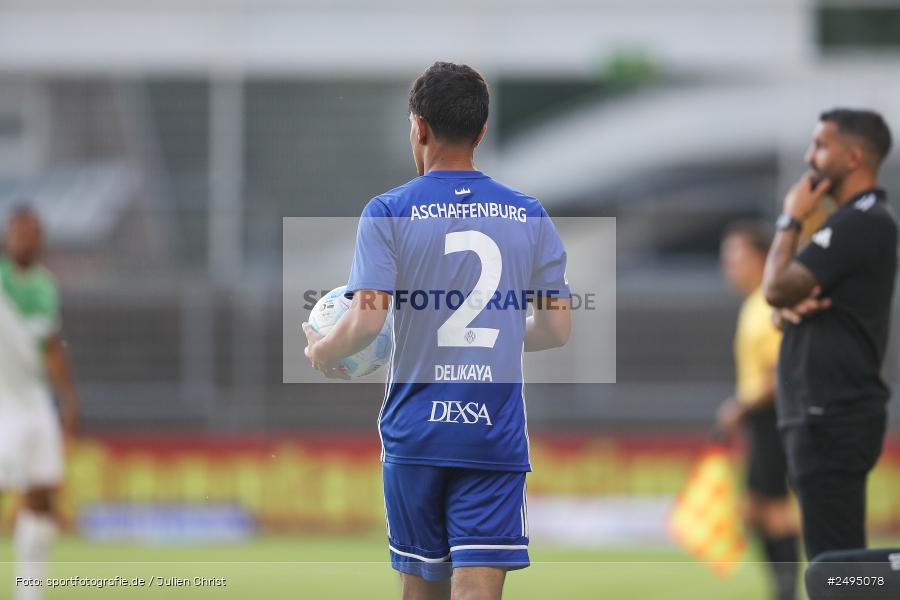 sport, action, Stadion am Schönbusch, SpVgg Greuther Fürth II, SVA, SV Viktoria Aschaffenburg, SGF, Regionalliga Bayern, Fussball, BFV, Aschaffenburg, 25.07.2025, 1. Spieltag - Bild-ID: 2495078