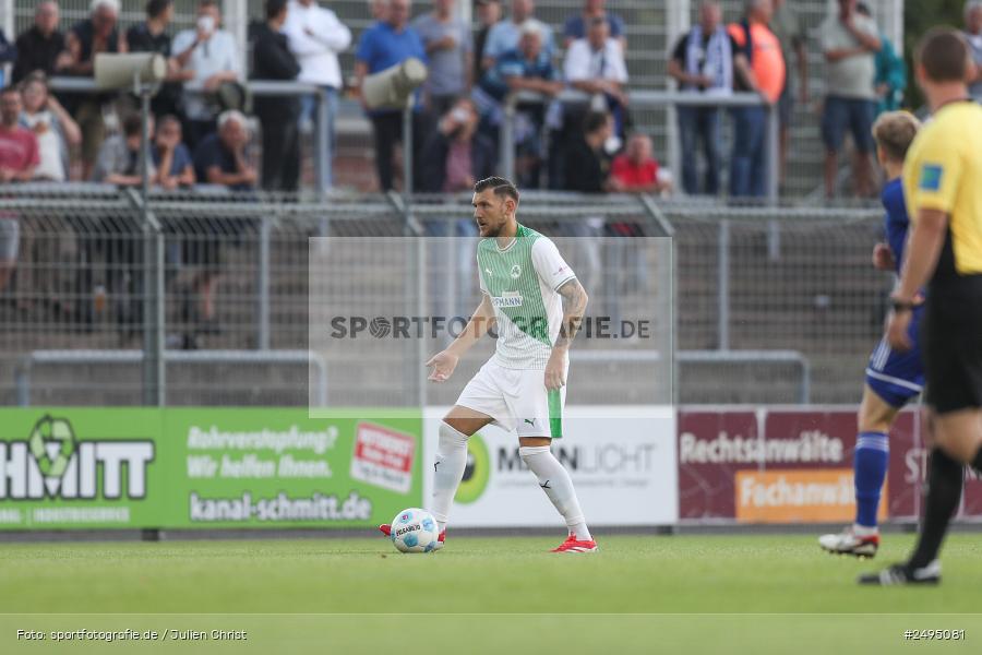 sport, action, Stadion am Schönbusch, SpVgg Greuther Fürth II, SVA, SV Viktoria Aschaffenburg, SGF, Regionalliga Bayern, Fussball, BFV, Aschaffenburg, 25.07.2025, 1. Spieltag - Bild-ID: 2495081