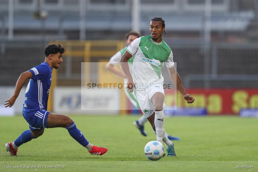 sport, action, Stadion am Schönbusch, SpVgg Greuther Fürth II, SVA, SV Viktoria Aschaffenburg, SGF, Regionalliga Bayern, Fussball, BFV, Aschaffenburg, 25.07.2025, 1. Spieltag - Bild-ID: 2495084