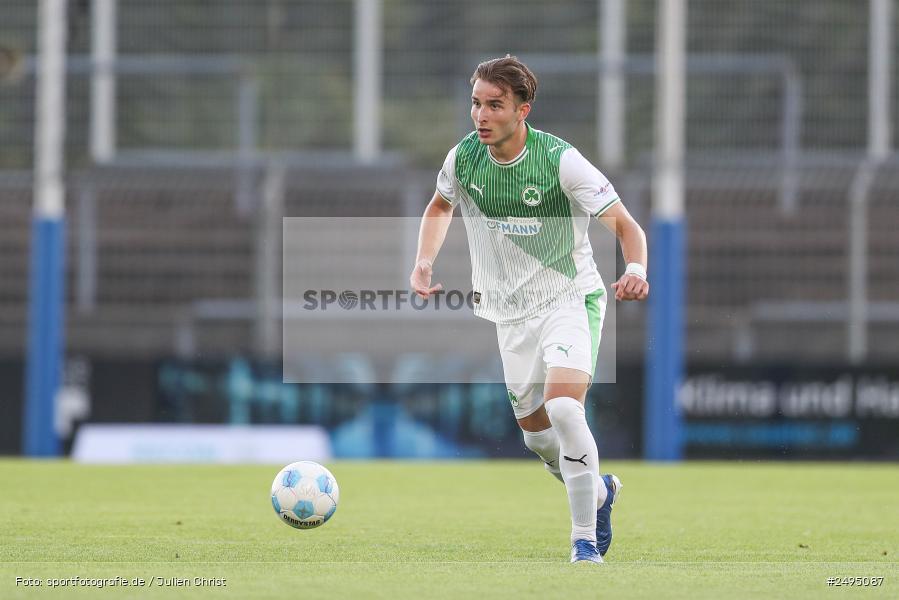 sport, action, Stadion am Schönbusch, SpVgg Greuther Fürth II, SVA, SV Viktoria Aschaffenburg, SGF, Regionalliga Bayern, Fussball, BFV, Aschaffenburg, 25.07.2025, 1. Spieltag - Bild-ID: 2495087