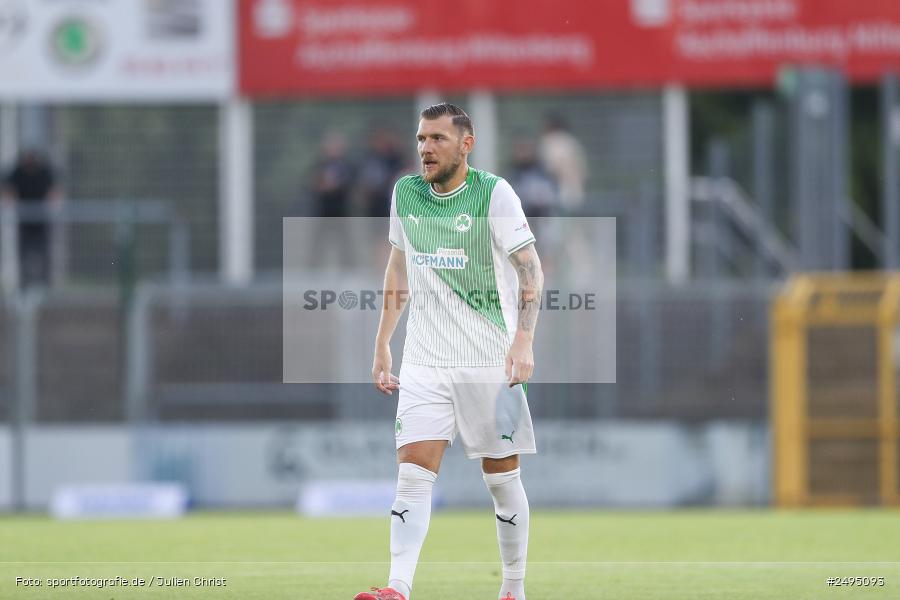 sport, action, Stadion am Schönbusch, SpVgg Greuther Fürth II, SVA, SV Viktoria Aschaffenburg, SGF, Regionalliga Bayern, Fussball, BFV, Aschaffenburg, 25.07.2025, 1. Spieltag - Bild-ID: 2495093