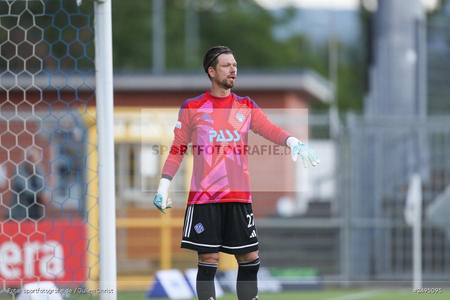 sport, action, Stadion am Schönbusch, SpVgg Greuther Fürth II, SVA, SV Viktoria Aschaffenburg, SGF, Regionalliga Bayern, Fussball, BFV, Aschaffenburg, 25.07.2025, 1. Spieltag - Bild-ID: 2495095 sport, action, Stadion am Schönbusch, SpVgg Greuther Fürth II, SVA, SV Viktoria Aschaffenburg, SGF, Regionalliga Bayern, Fussball, BFV, Aschaffenburg, 25.07.2025, 1. Spieltag - Bild-ID: 2495095